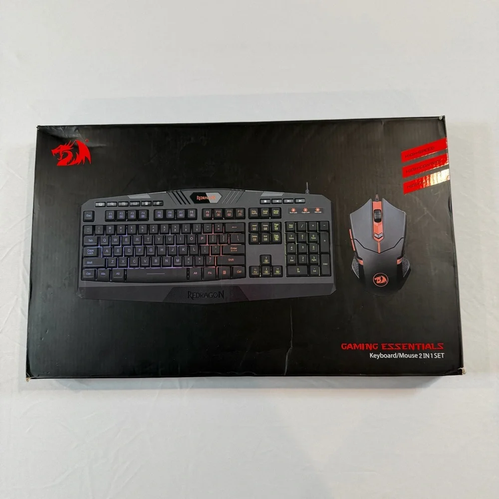 Gaming Essentials Keyboard /mouse 2 In 1 Set Hight-speed High-control High Respo